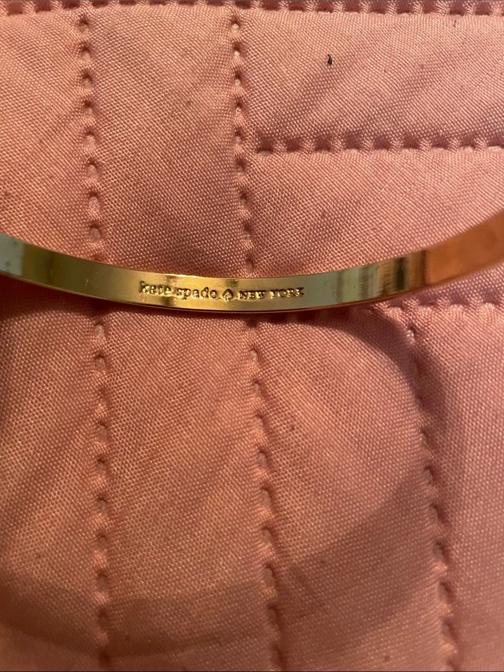 kate spade Gold Tone Bangle Bracelet Like NEW
